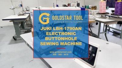 Product Showcase-Juki LBH-1790AN Electronic Buttonhole Sewing Machine-Goldstartool